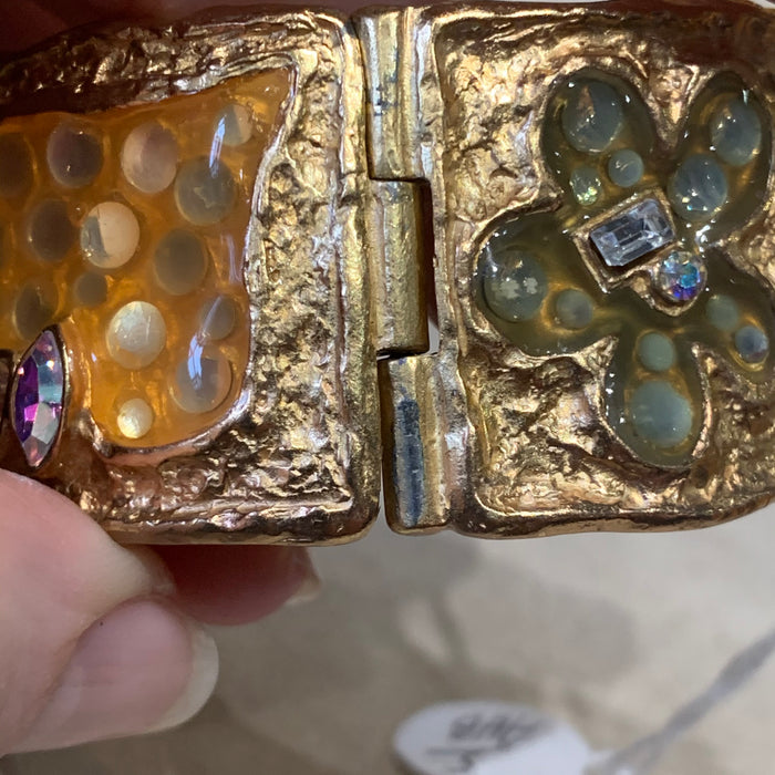 Christian Lacroix Vintage Bracelet with a butterfly - The Hirst Collection