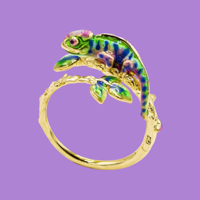 Chameleon Open ring by Bill Skinner - The Hirst Collection