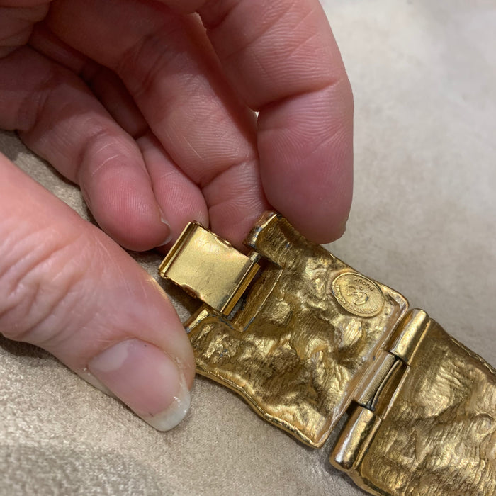 Christian Lacroix Vintage Bracelet with a butterfly - The Hirst Collection