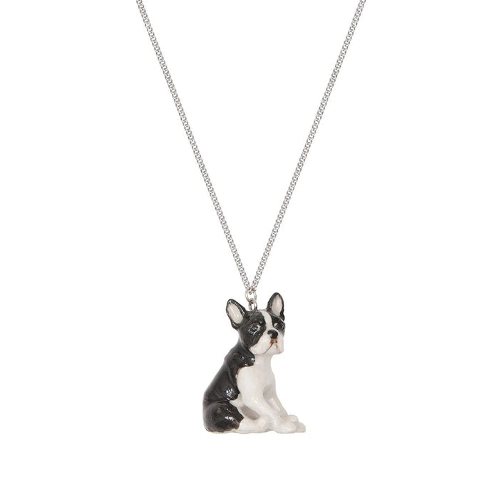 Boston’s Terrier pendant by And Mary in porcelaine - The Hirst Collection