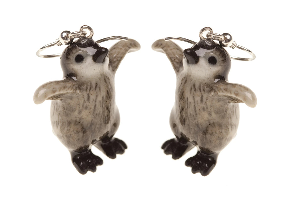 Penguin Earrings by AndMary