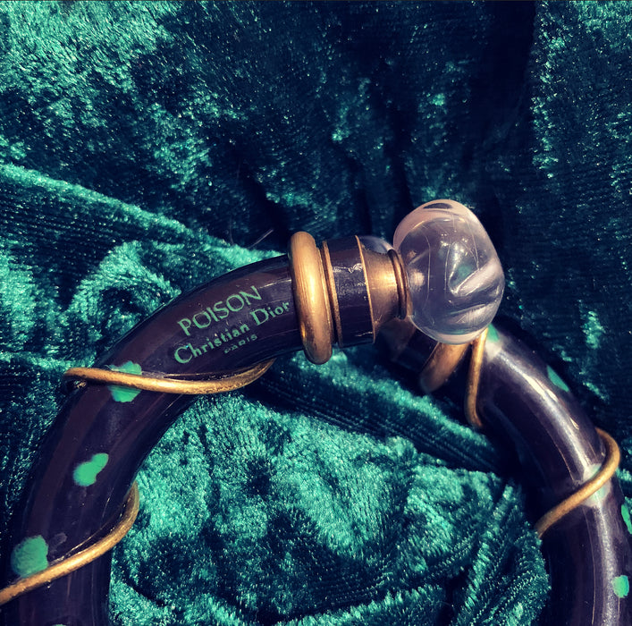Christian Dior Poison Black and Green Bangle