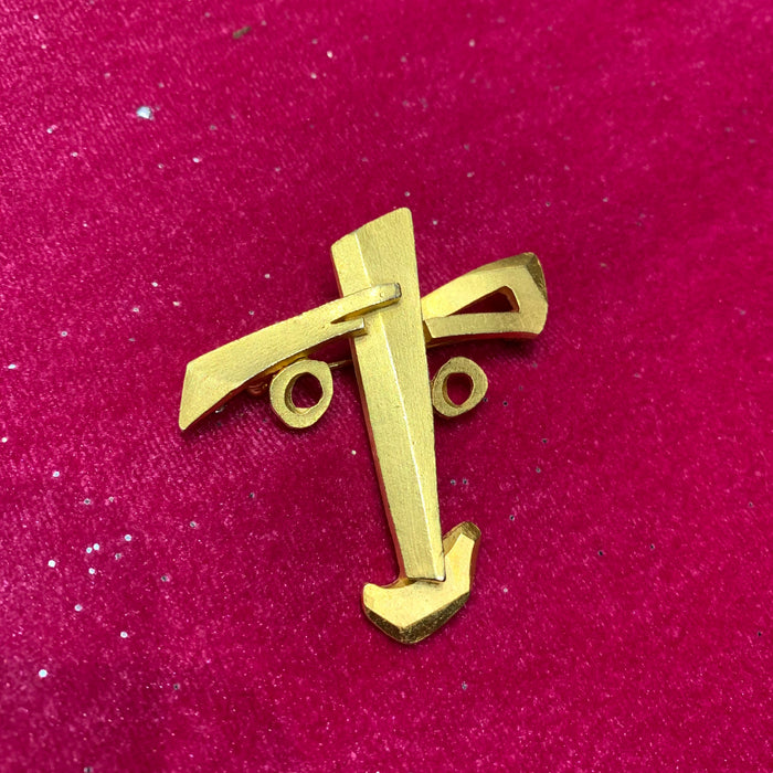 Christian Lacroix modernist brooch and pendant - The Hirst Collection