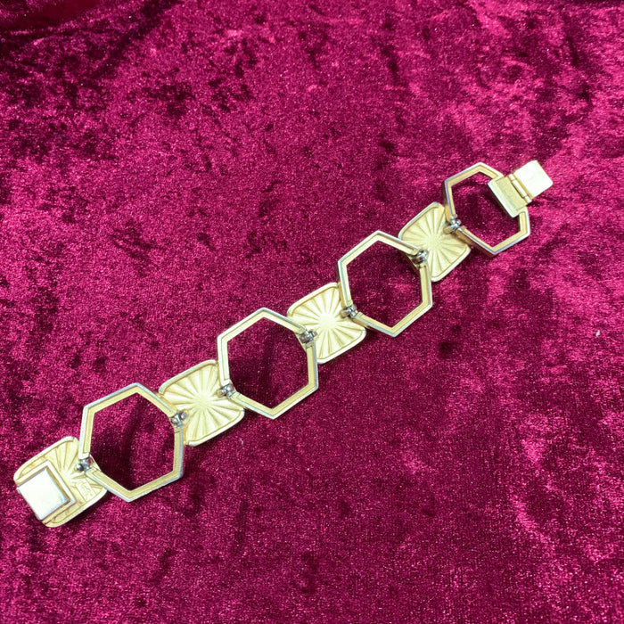 Yves Saint Laurent purple bracelet - The Hirst Collection