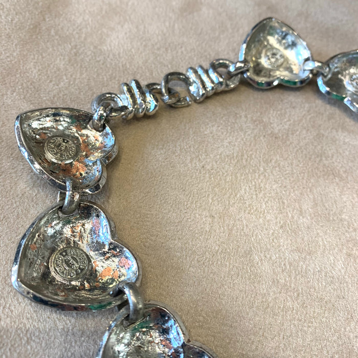 Edouard Rambaud Colourful hearts necklace - The Hirst Collection