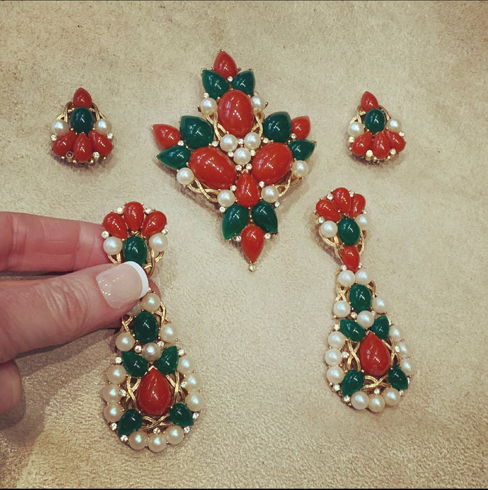 Kashmir Collection Brooch by Trifari - The Hirst Collection