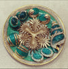 Kenneth Jay Lane Green Shell Brooch - The Hirst Collection