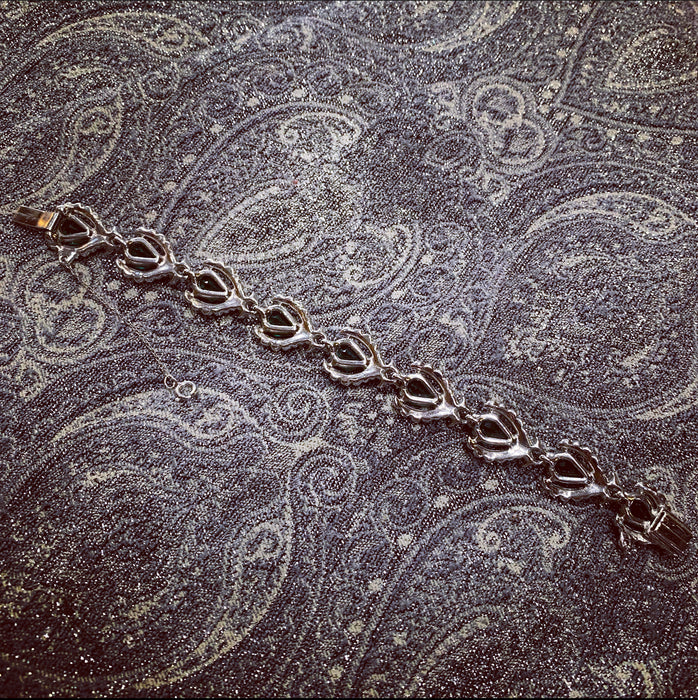 Attwood & Sawyer Vintage emerald green bracelet