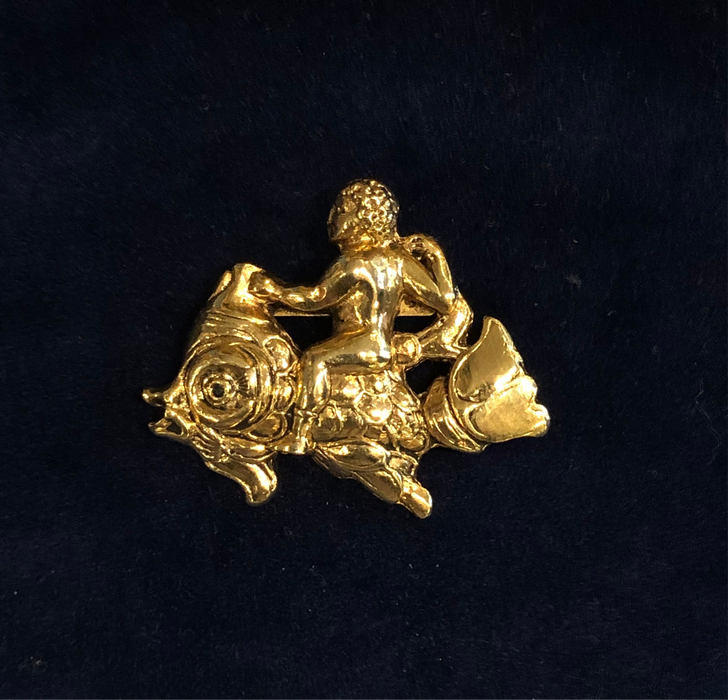 Gold Brooch