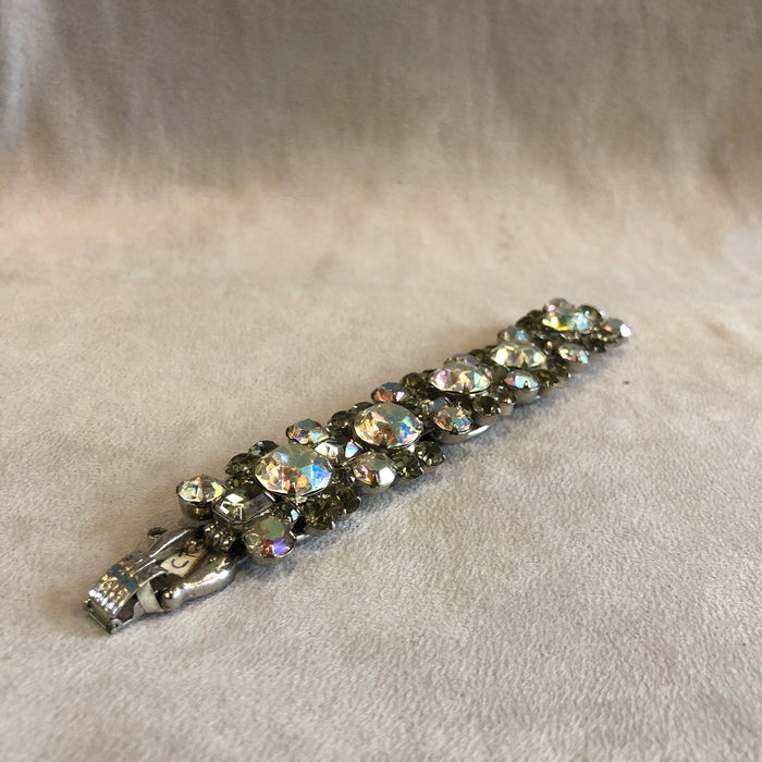 Julianna Bracelet Aurora Borealis Crystal Vintage