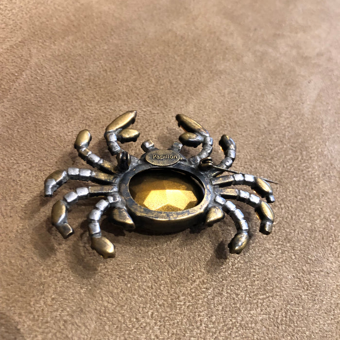Reserved:  crab brooch