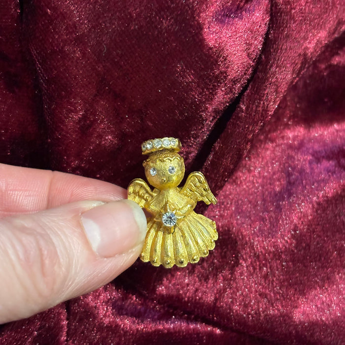 Butler & Wilson small angel brooch