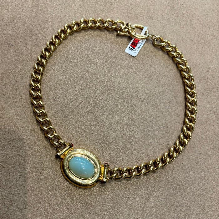 Elizabeth Taylor Opaline Blue necklace