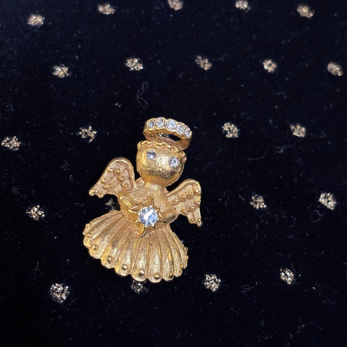 Butler & Wilson small angel brooch