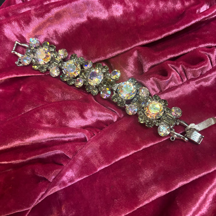 Julianna Bracelet Aurora Borealis Crystal Vintage