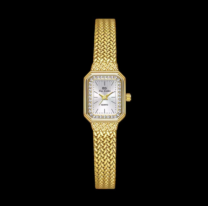 Vintage style gold watch
