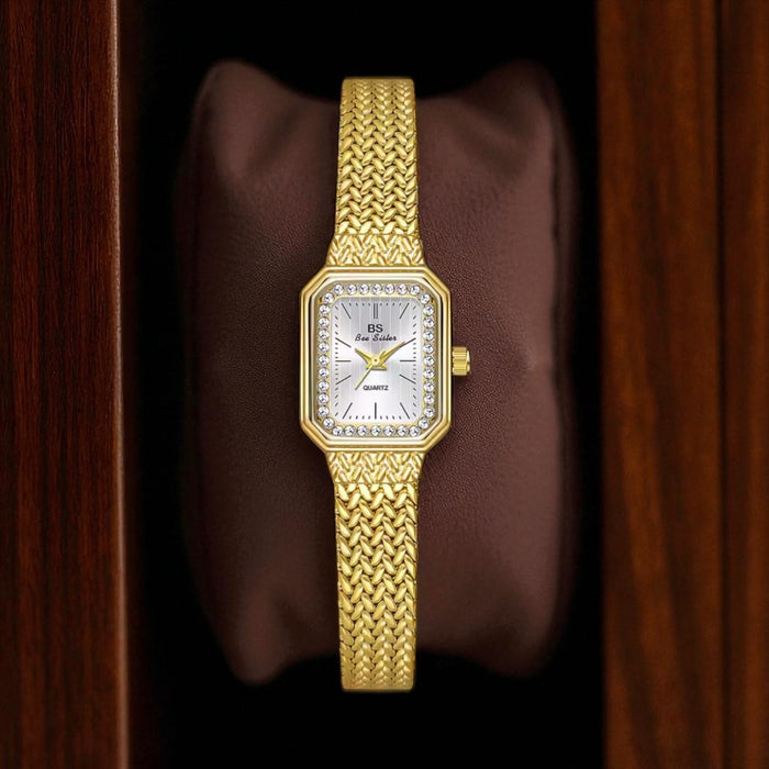 Vintage style gold watch