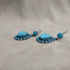 Askew London Blue Earrings Glass unsigned - The Hirst Collection