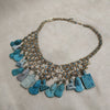 Egyptian Revival Charm Necklace Turquoise - The Hirst Collection