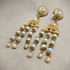 Vintage Rima Ariss Drop Pearl Chandelier Earrings - The Hirst Collection