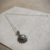 Pearl Daisy Flower silver pendant - The Hirst Collection