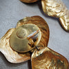 Dominique Aurientis statement Golden Shell  Earrings - The Hirst Collection