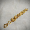 Yves Saint Laurent golden flower bracelet - The Hirst Collection