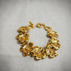 Yves Saint Laurent golden flower bracelet - The Hirst Collection