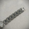 Art Deco watch in mother  of pearl Marcasite Sterling Silver - The Hirst Collection