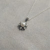 Sparkly Freshwater Pearl Marcasite Star Necklace - The Hirst Collection