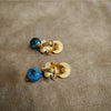 Askew London Vintage Blackamoor blue drop Earrings - The Hirst Collection