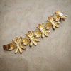Fendi Vintage Gold Black Statement bracelet - The Hirst Collection