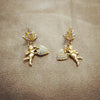 Askew London Cherub heart Earrings - The Hirst Collection