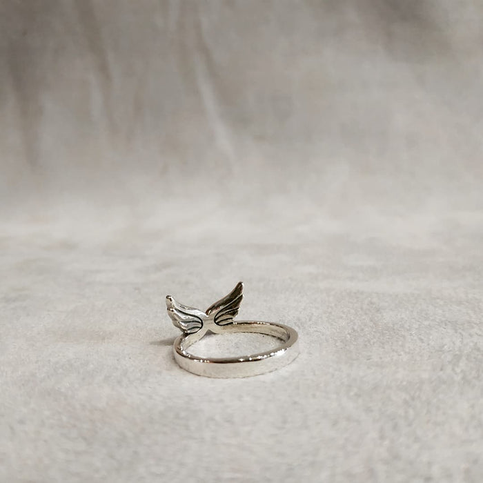 Wings ring in Silver Marcasite - The Hirst Collection