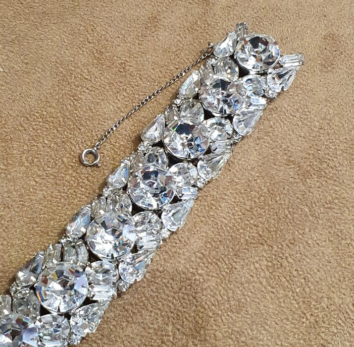 Kramer Crystal Vintage Bracelet