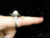 Art Deco Ring Silver Glass Pearl Marcasite - The Hirst Collection
