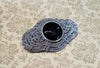 Black Onyx Brooch Art Deco Style - The Hirst Collection