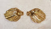 Vintage YSL Yves Saint Laurent Earrings Large Gold Lions - The Hirst Collection