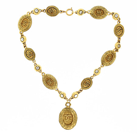 Vintage Chanel Necklace Gold - The Hirst Collection