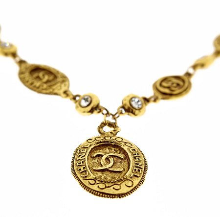 Vintage Chanel Necklace Gold - The Hirst Collection