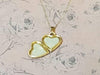Vintage Gold Locket Heart Gold Plated - The Hirst Collection