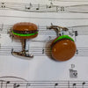Hamburger Cufflinks - The Hirst Collection