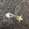 Shooting Star silver brooch - The Hirst Collection