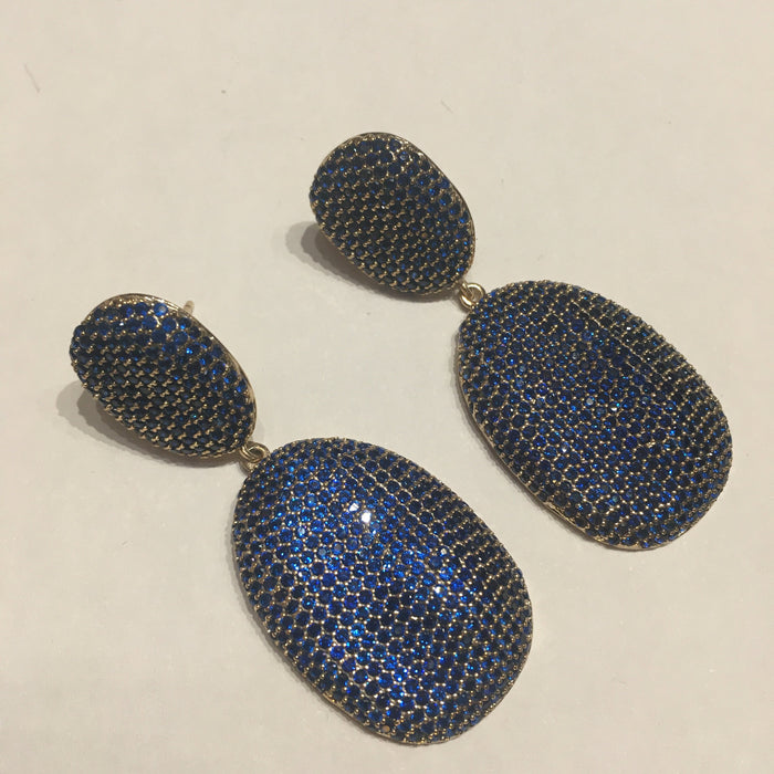 Sapphire Blue Earrings Iolite by JCM - The Hirst Collection