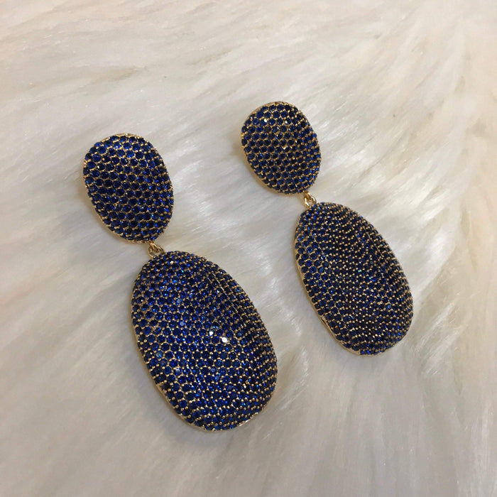 Sapphire Blue Earrings Iolite by JCM - The Hirst Collection