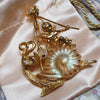 Kirks Folly Brooch Angel Cupid Snail  Dragonfly Vintage - The Hirst Collection
