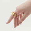 Bee Honeycomb Ring by Bill Skinner Gold - The Hirst Collection