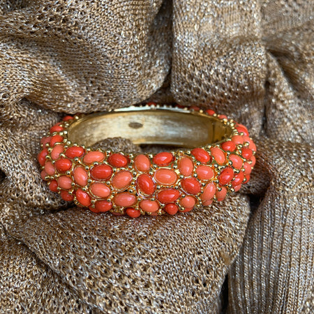 Kenneth Jay Lane Coral bracelet with starfish - The Hirst Collection