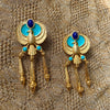 Egyptian Earrings by Elizabeth Taylor for Avon Turquoise - The Hirst Collection