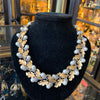 Trifari Pearl Acorn Garland Necklace Vintage - The Hirst Collection